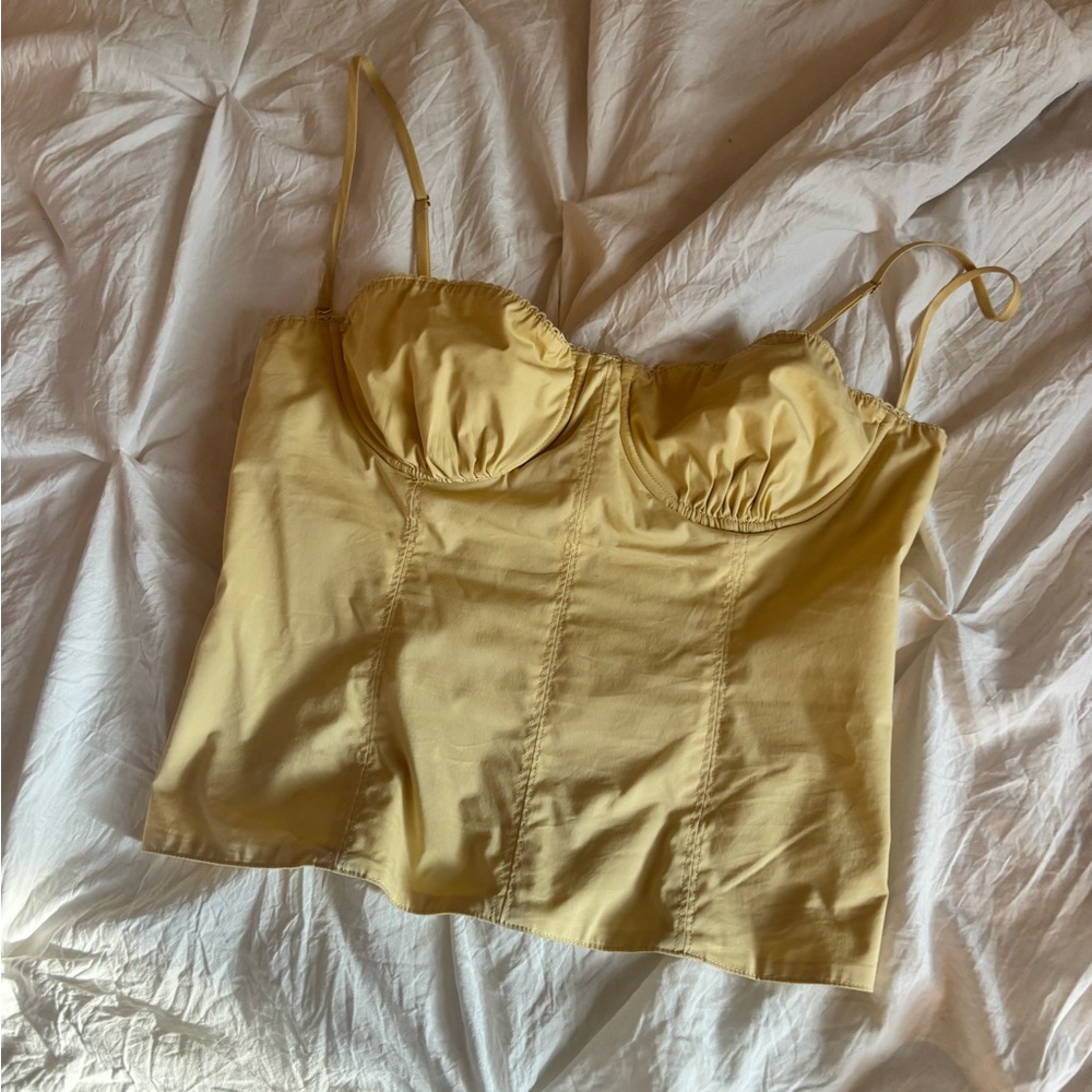 We wore what Bustier Top